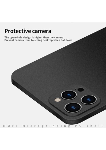 iPhone 14 Pro Için Buzlu Pc Telefon Kılıfı (Yurt Dışından) modelleri