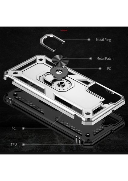 Samaung Galaxy S22 5g Için Darbeye Dayanıklı Tpu + Pc Kılıfı (Yurt Dışından) modelleri