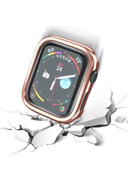 Apple Watch Serisi 8/7 41MM Için Elektro Kaplama Pc Izle Kılıfı (Yurt Dışından) modelleri
