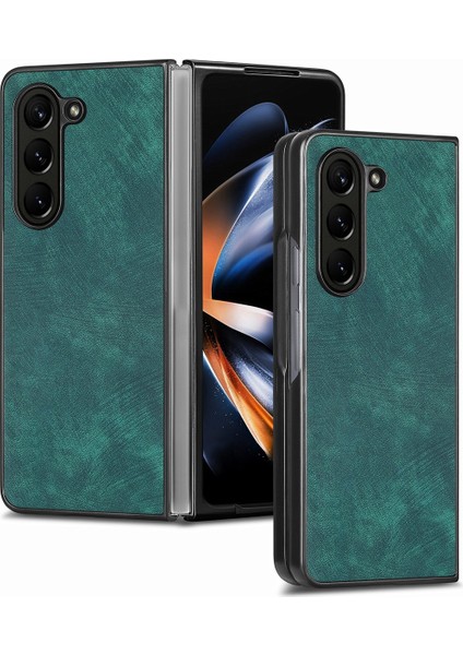 Deri Kılıf Pc Kılıfı Samsung Galaxy Z Fold6 (Yurt Dışından)