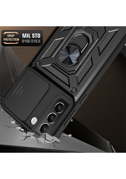 Samaung Galaxy S22 5g Için Kamera Kılıfı Tpu+Pc Kılıfı (Yurt Dışından) fırsatları