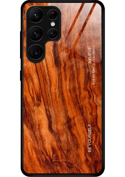 Samsung Galaxy S23 Ultra 5g Için Ahşap Tahıl Gl Kılıf (Yurt Dışından) fiyatları