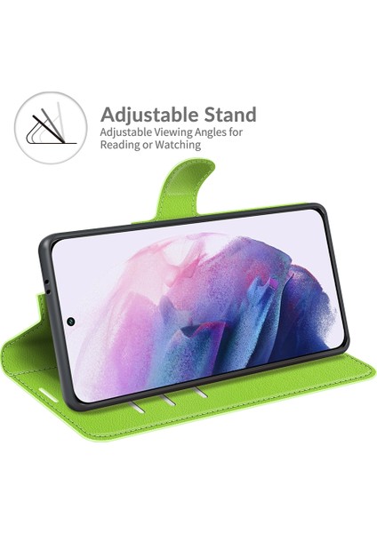 Samsung S22 Litchi Doku Çevirme Koruyucu Tpu Kılıf Galaxy S22 5g Için (Yurt Dışından) fırsatları