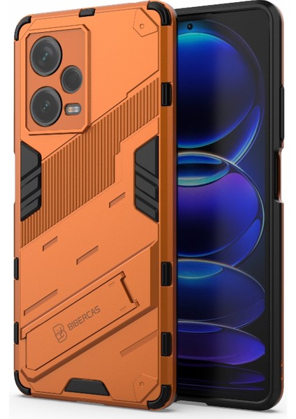 Xiaomi Redmi Note 12 Pro+ Çin Için Punk Zırh Telefon Kılıfı (Yurt Dışından)