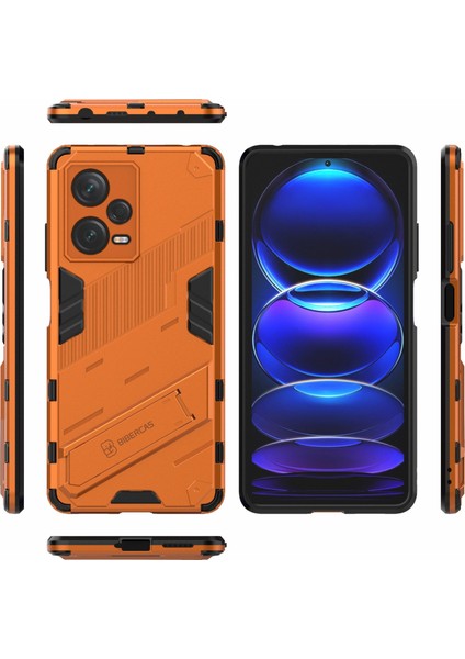 Xiaomi Redmi Note 12 Pro+ Çin Için Punk Zırh Telefon Kılıfı (Yurt Dışından) fiyatları