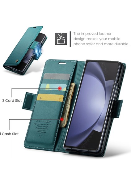 023 Rfıd Pu Kılıf Samsung Galaxy Z Fold5 (Yurt Dışından) fırsatları