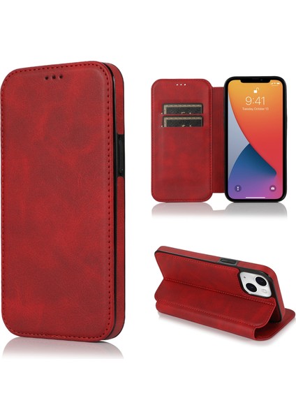 iPhone 13 Için Knight Deri Kılıf (Yurt Dışından)