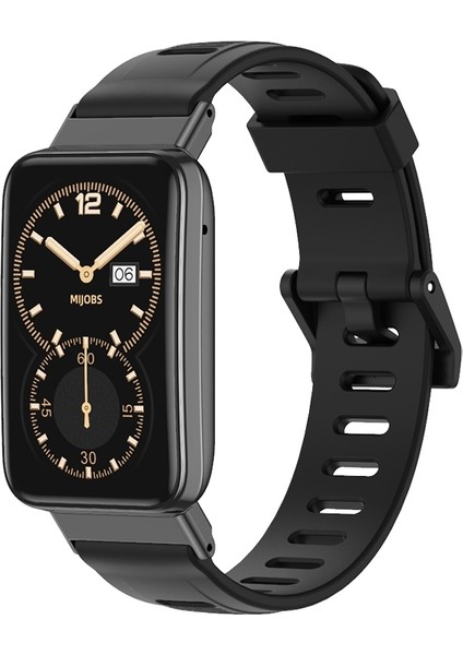 Xiaomi Mi Band 7 Pro Için Düz Delikli Tpu Watch Band (Yurt Dışından)