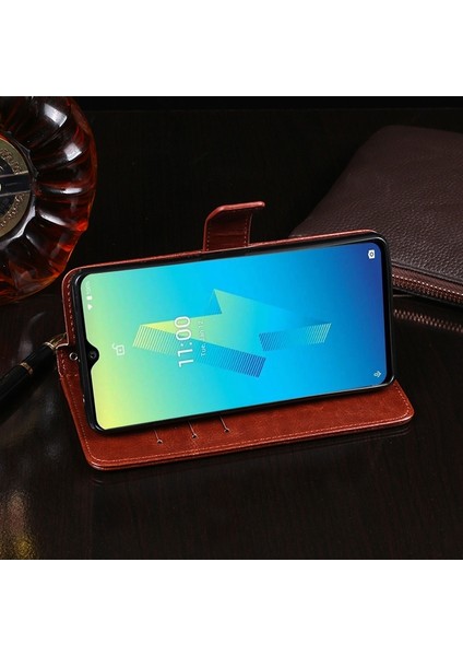 Wiko Power U10 Için Idewei Crazy Horse Doku Kılıfı (Yurt Dışından) fırsatları