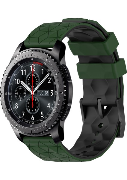 Samsung Gear S3 Frontier Için Iki Renkli Silikon Saat Bandı (Yurt Dışından)