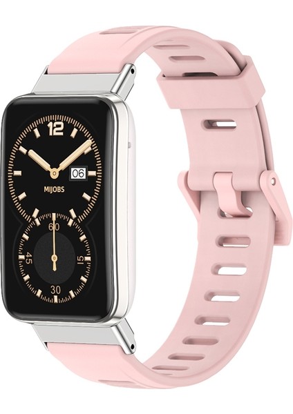 Xiaomi Mi Band 7 Pro Için Düz Delikli Tpu Watch Band (Yurt Dışından)