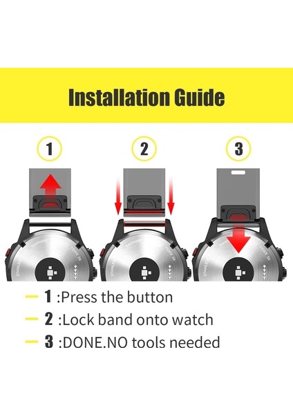 Garmin Forerunner 935 Için 22MM Silikon Kayış (Yurt Dışından) fiyatları