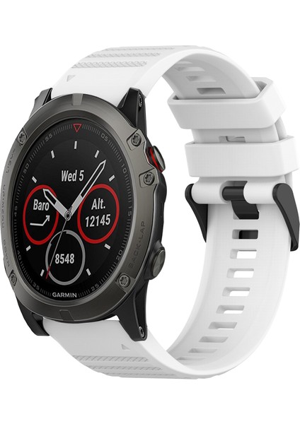 Garmin Fenix ​​5x Plus Için Silikon Saat Bandı (Yurt Dışından)