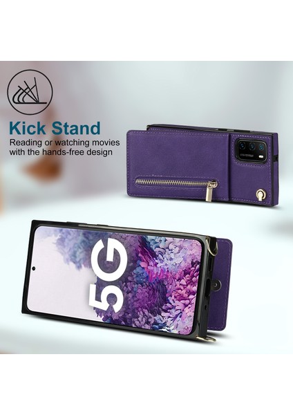 Huawei P40 Pro Için Çapraz Vücut Fermuarlı Tpu+Pu Arka Kılıf (Yurt Dışından) modelleri