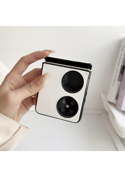 Huawei Pocket 2 Için Pu Doku Kılıfı (Yurt Dışından) fırsatları