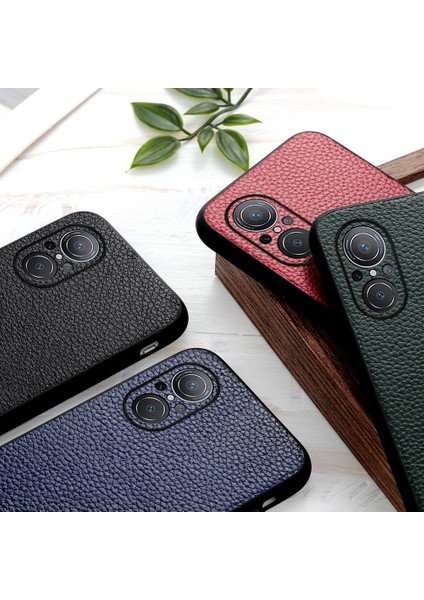 Huawei Nova 9 Se Ince Delik Versiyonu Için Litchi Kılıfı (Yurt Dışından) fiyatları