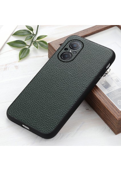 Huawei Nova 9 Se Ince Delik Versiyonu Için Litchi Kılıfı (Yurt Dışından) fırsatları