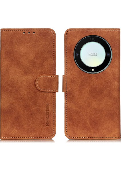 Honor X9A 5g / Magic5 5g Için Retro Dokulu Pu Kılıf (Yurt Dışından) indirimleri