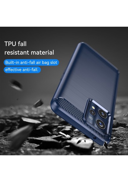 Realme 9 Pro+ Için Fırçalanmış Dokulu Kılıf (Yurt Dışından) indirimleri
