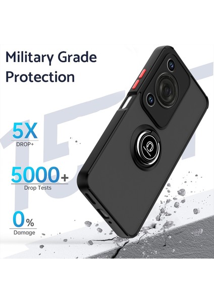 Huawei Enjoy 70 / Nova Y72 Için Tpu + Yüzüklü Pc Telefon Kılıfı (Yurt Dışından) fiyatları