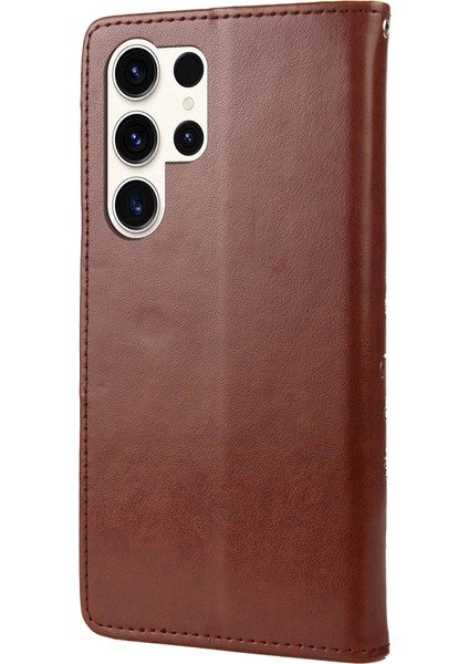 Samsung Galaxy S23 Ultra 5g Için Desenli Pu Kılıf (Yurt Dışından) modelleri