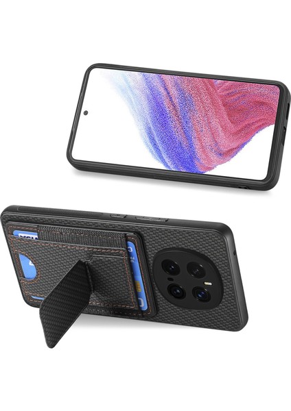 Honor Magic7 Pro Için Karbon Fiber Stand Kılıfı (Yurt Dışından) indirimleri