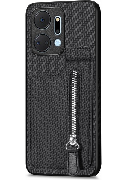 Honor X7A Için Dikey Çevirmeli Fermuarlı Telefon Kılıfı (Yurt Dışından) fiyatları