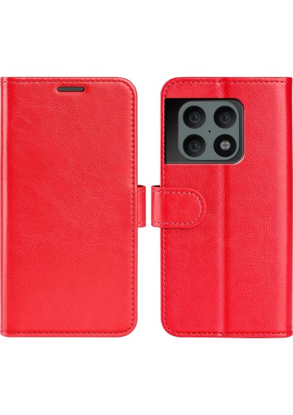 Oneplus 10 Pro 5g Için R64 Doku Deri Tpu Kılıf (Yurt Dışından)