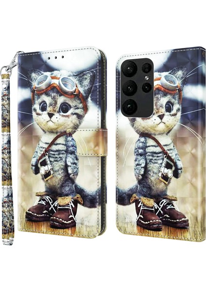 Samsung Galaxy S23 Ultra Için 3D Boyalı Kılıf (Yurt Dışından)
