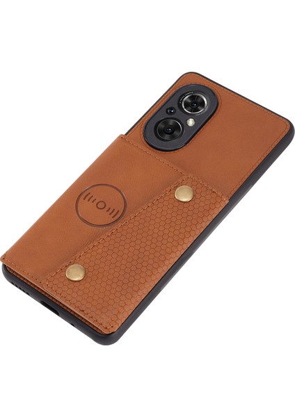 Huawei Nova 9 Se Için Çift Tokalı Pu + Tpu Kılıf (Yurt Dışından) fırsatları