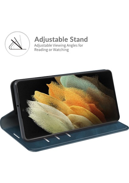 Galaxy S22 Ultra 5g Manyetik Emme Deri Kılıf Için (Yurt Dışından) fırsatları
