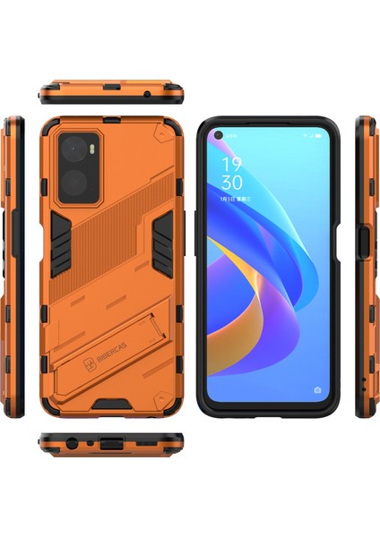 Oppo A36 4g (Çin) / Realme 9i Için Punk Armor Pc + Tpu Kılıf (Yurt Dışından) fırsatları