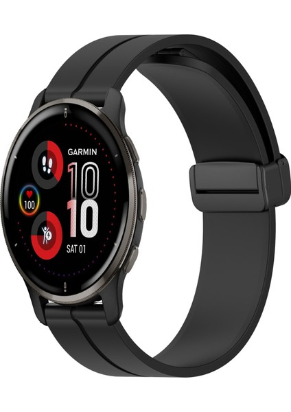 Garmin Venu 2 Plus Için Silikon Saat Bandı (Yurt Dışından)