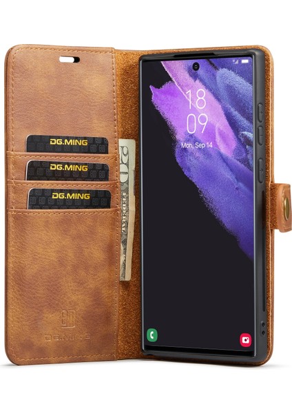Samsung Galaxy S22 Ultra 5g Için Crazy Horse Texture Pu Kılıf (Yurt Dışından) fırsatları