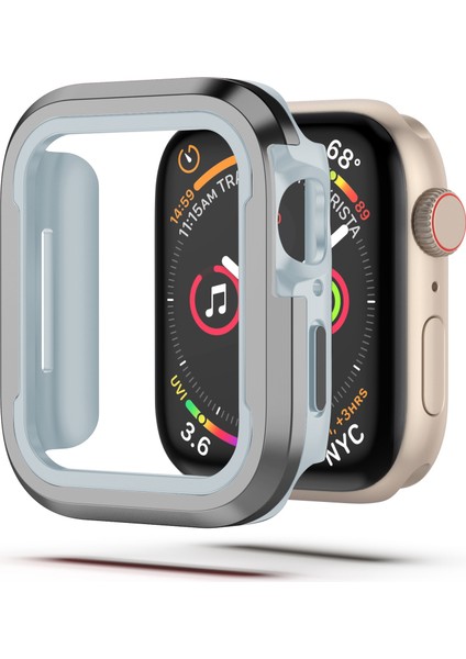 Apple Watch S 8/7 41MM Için Alaşım + Tpu Kılıf (Yurt Dışından)