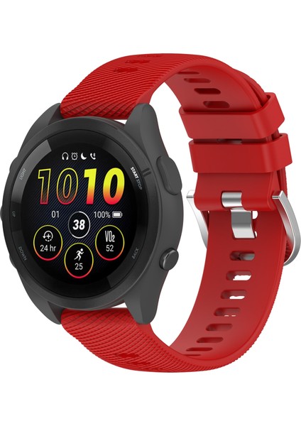 Garmin Forerunner 265 Için 22MM Silikon Saat Bandı (Yurt Dışından)