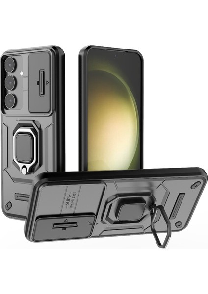 Samsung Galaxy S25+ 5g Için Tpu + Pc Kayar Telefon Kılıfı (Yurt Dışından)