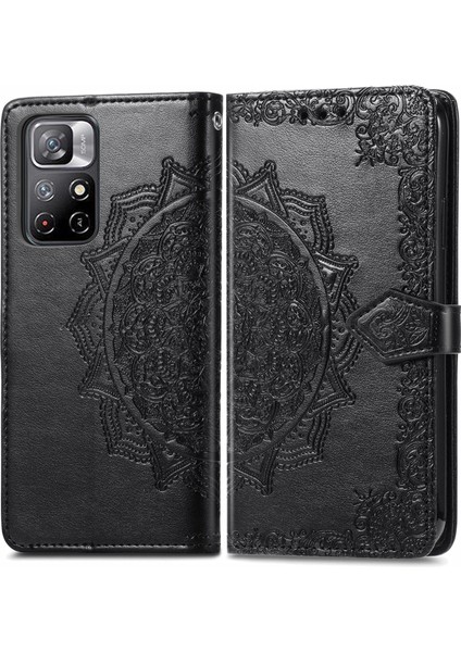 Xiaomi Redmi Note 11 Için Mandala Deri Kılıf (Yurt Dışından) fiyatları