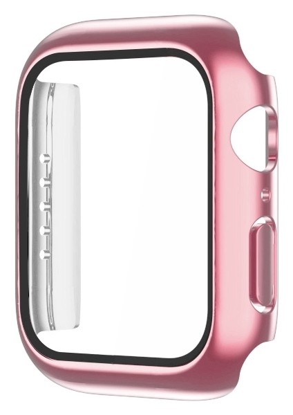 Apple Watch Serisi 9/8/7 45MM Için Elektro Kaplama Pc Kasası (Yurt Dışından)