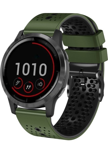 Garmin Vivoactive 4 Için Silikon Saat Bandı (Yurt Dışından)