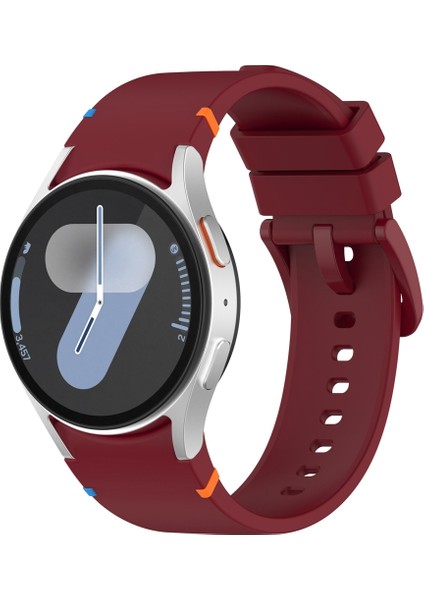 Samsung Galaxy Watch 7 40 / 44MM Için Silikon Saat Kayışı (Yurt Dışından)
