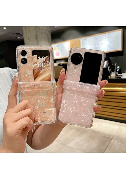 Oppo Find N2 Flip Için Sedefli Shl Doku Kılıfı (Yurt Dışından) fiyatları