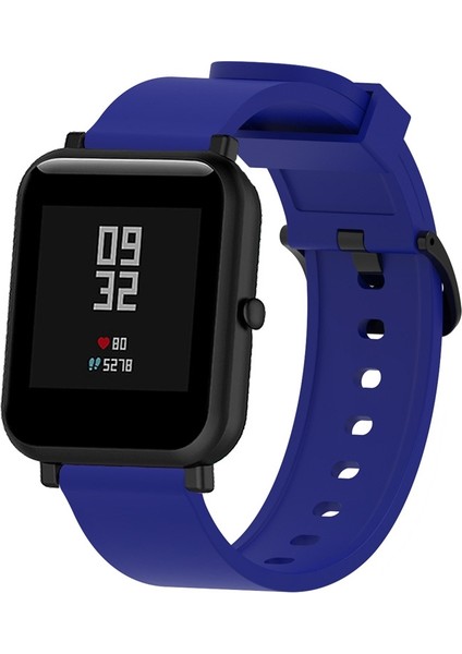 Amazfit Bip 20MM Için Silikon Parlak Spor Bileklik (Yurt Dışından)
