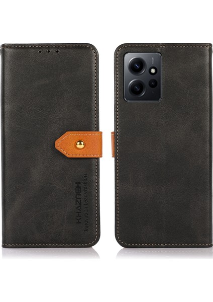 Xiaomi Redmi Note 12 4g Global Için Sığır Derisi Doku Pu Kılıf (Yurt Dışından)