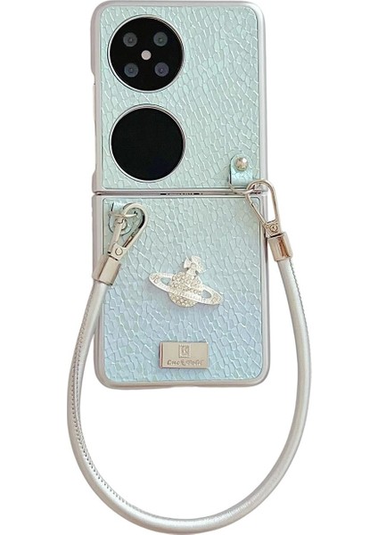 Huawei Pocket 2 Için Kirin Desenli Telefon Kılıfı (Yurt Dışından)