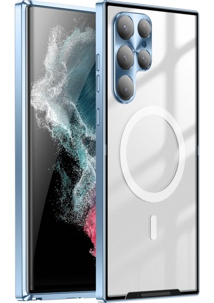 Samsung Galaxy S22 Ultra Için Buzlu Metal Telefon Kılıfı (Yurt Dışından) fiyatları
