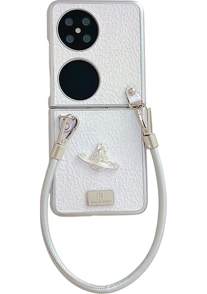 Huawei Pocket 2 Için Kirin Desenli Telefon Kılıfı (Yurt Dışından)