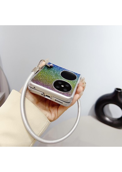 Huawei Pocket 2 Için Kirin Desenli Telefon Kılıfı (Yurt Dışından) modelleri