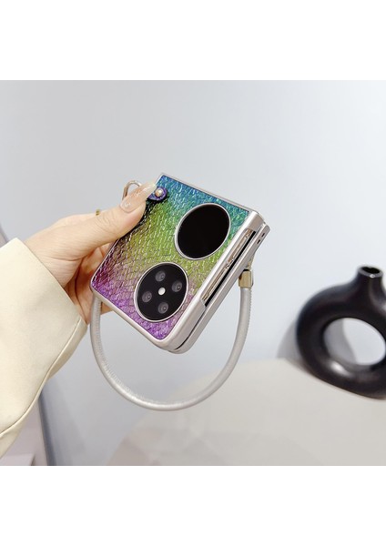 Huawei Pocket 2 Için Kirin Desenli Telefon Kılıfı (Yurt Dışından) fırsatları