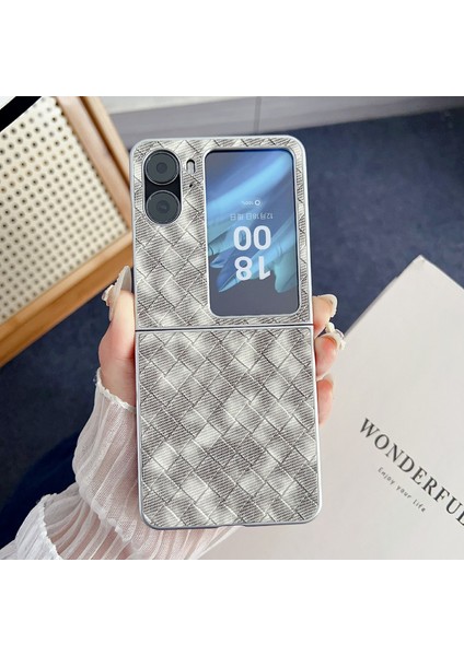 Oppo Find N2 Flip Için Renkli Dokuma Desenli Kılıf (Yurt Dışından) fırsatları